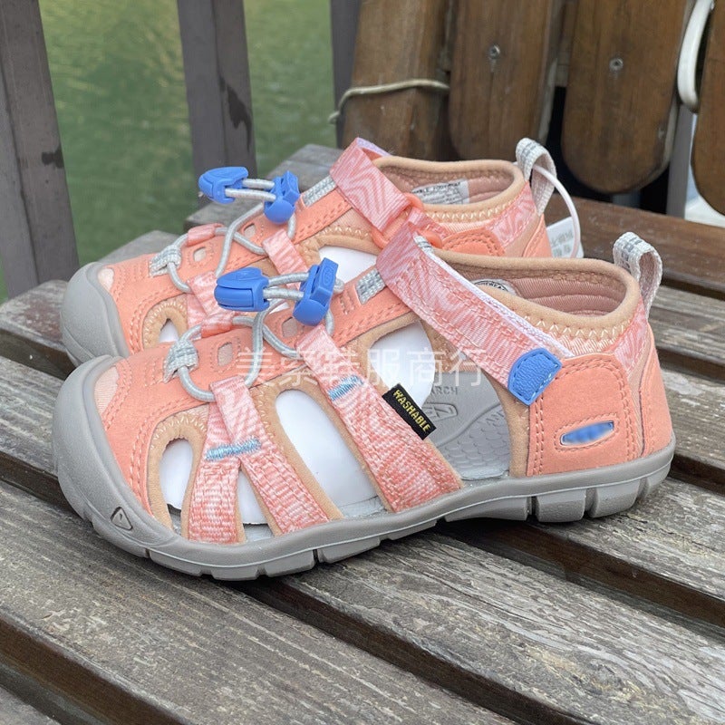 High Version Keen Cohen Children'S Shoes Sandals Lightweight Boys Girls Wading Outdoor Sports Beach Shoes Tracing Shoes - Image 1
