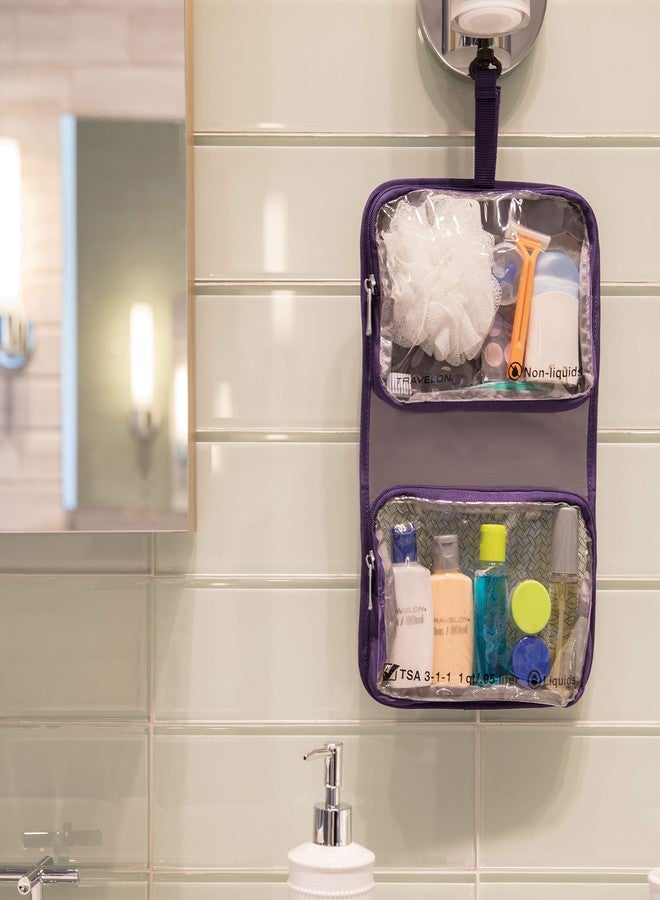 Travelon Wet Dry 1 Quart Bag with Plastic Bottles - Image 3