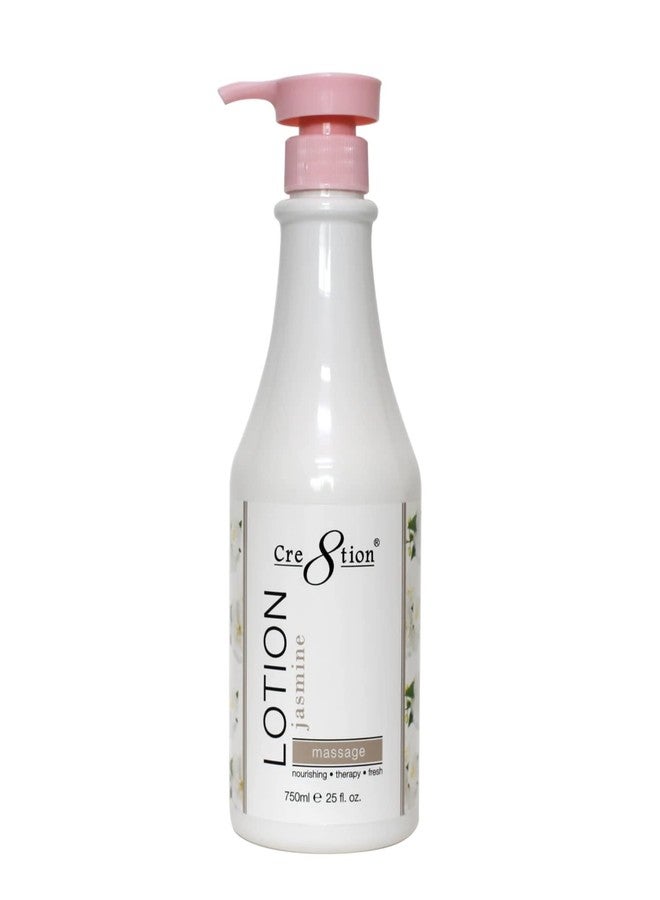 Cre8tion Spa Hand & Body Lotion Nourishing Skin Lotion Moisturizer From Dryness and Flaking 750ml / 25 fl oz (Jasmine - Image 1