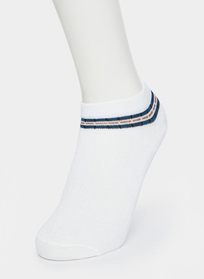 ستايلي مجموعة من 5 جوارب بطول الكاحل - Image 4