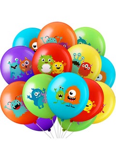 Civaner 60 Pieces Bash Balloons Decorative Birthday Party Supplies Kidsparty Balloons 6 Styles Balloon Toy Kid For Kids Boys Girls Birthday Party Favors  - Image 1