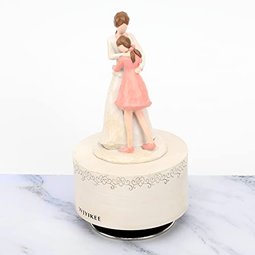 WJYIKEE Music Box Mom Gifts,Gifts for Mom from Daughter,Daughter Gift from Mother,Funny Sculpted Musical Figure Gifts,Mother's Day,Thanksgiving,Birthday Gifts for Mom and Daughter - Image 4