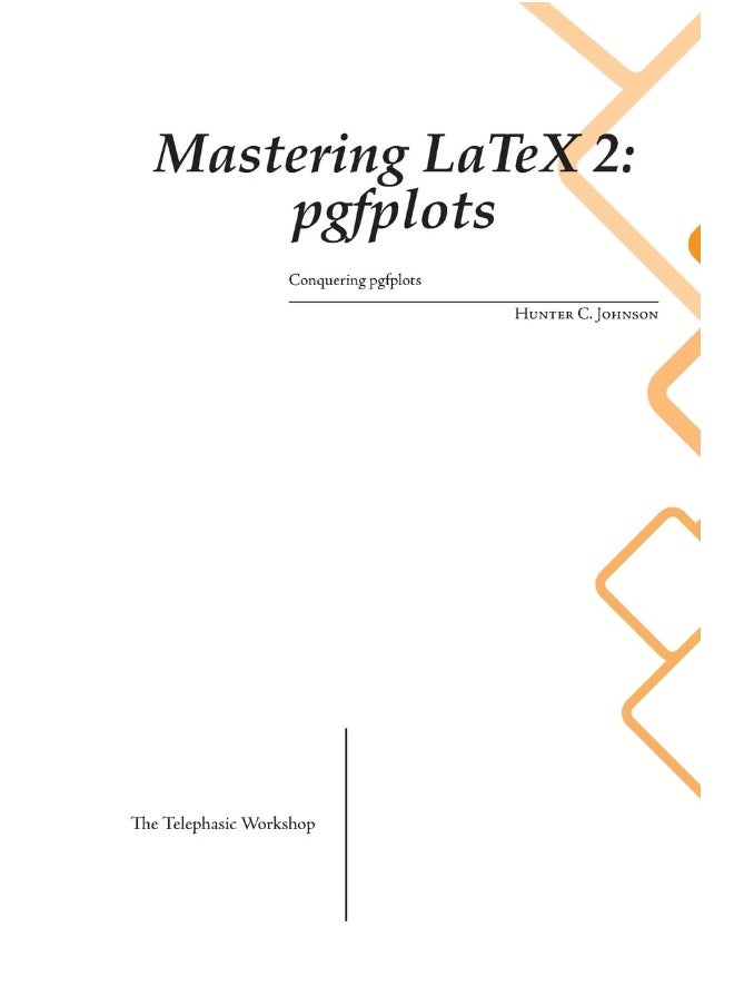Mastering LaTeX 2: pgfplots  - Image 1