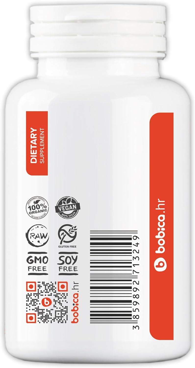 B. Organic RoseHips  Acerola Capsules  Plant Based Vitamin C 1000mg from Acerola Cherry Powder Organic  Rosehip Powder  Without Ascorbic Acid  Supports Immune Health  GMO free  90 Vegan Capsules - Image 3