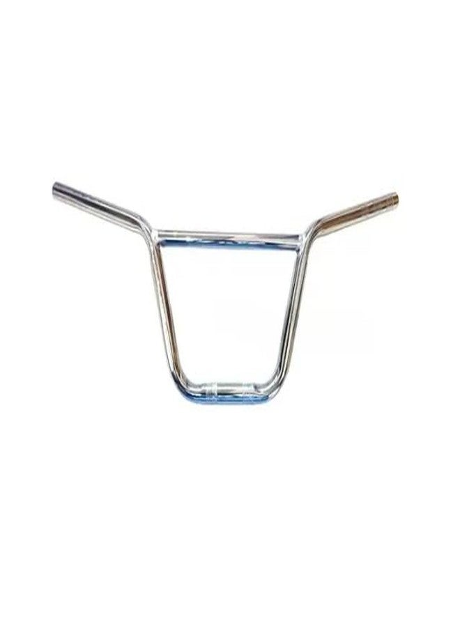 Aowbikes Short Handlebar Universal for All Bikes (Chrome) - Image 2