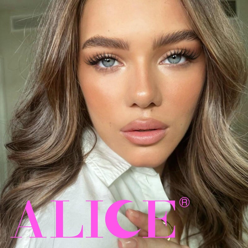 ALICE Natural Cluster Eyelash Extensions Lash Clusters DIY Lash Extensions Wispy Eyelash Clusters Individual Lashes 154pcs - Image 5