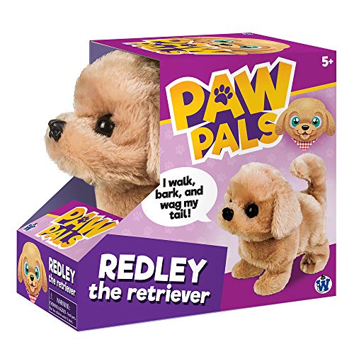 Westminster Inc Redley the Retriever Cute Cuddly Plush Battery Operated Dog Toy Walks Wiggles and Barks with Sound - Image 1
