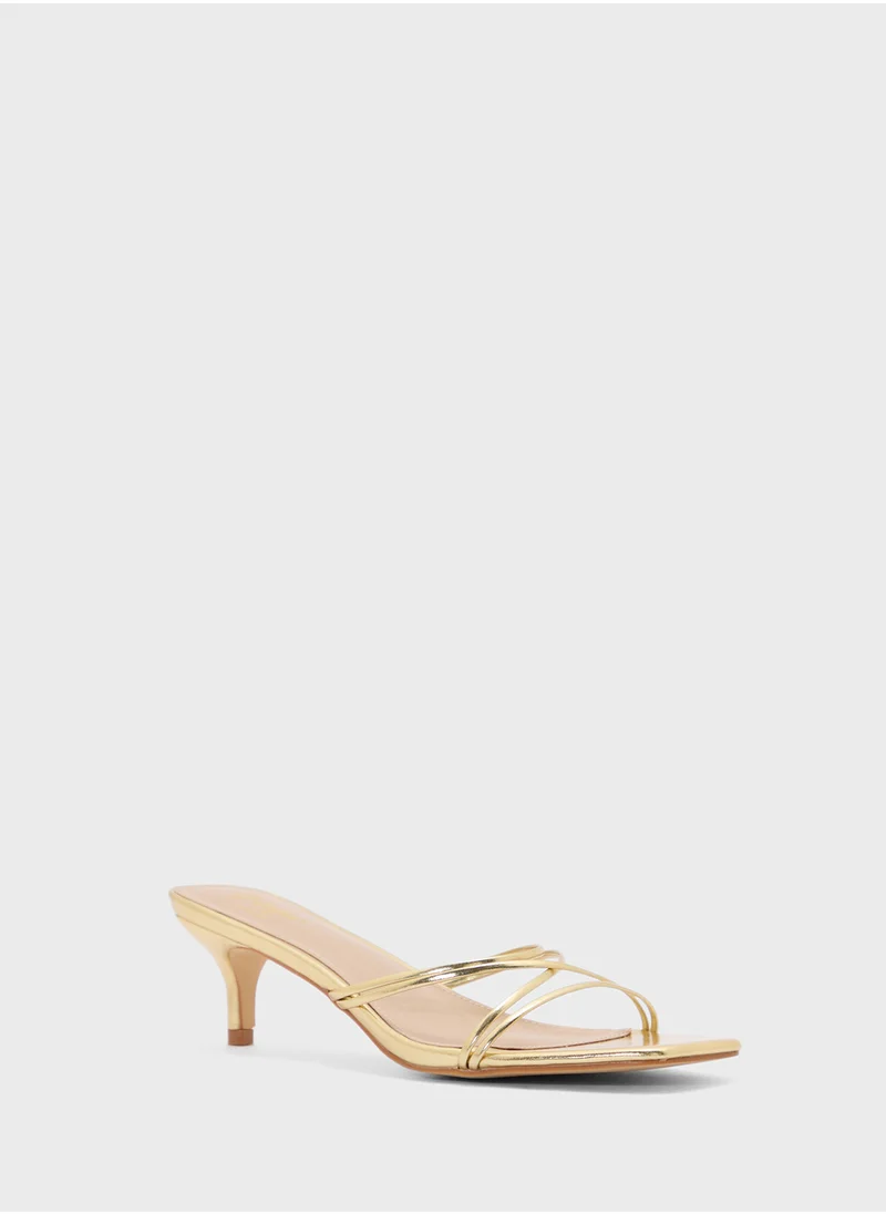 Ginger Strappy Backstrap Heel Sandal