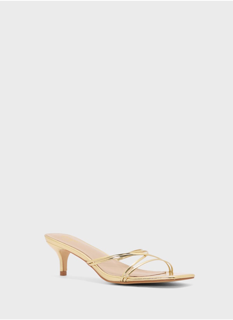 Ginger Strappy Backstrap Heel Sandal  - Image 2