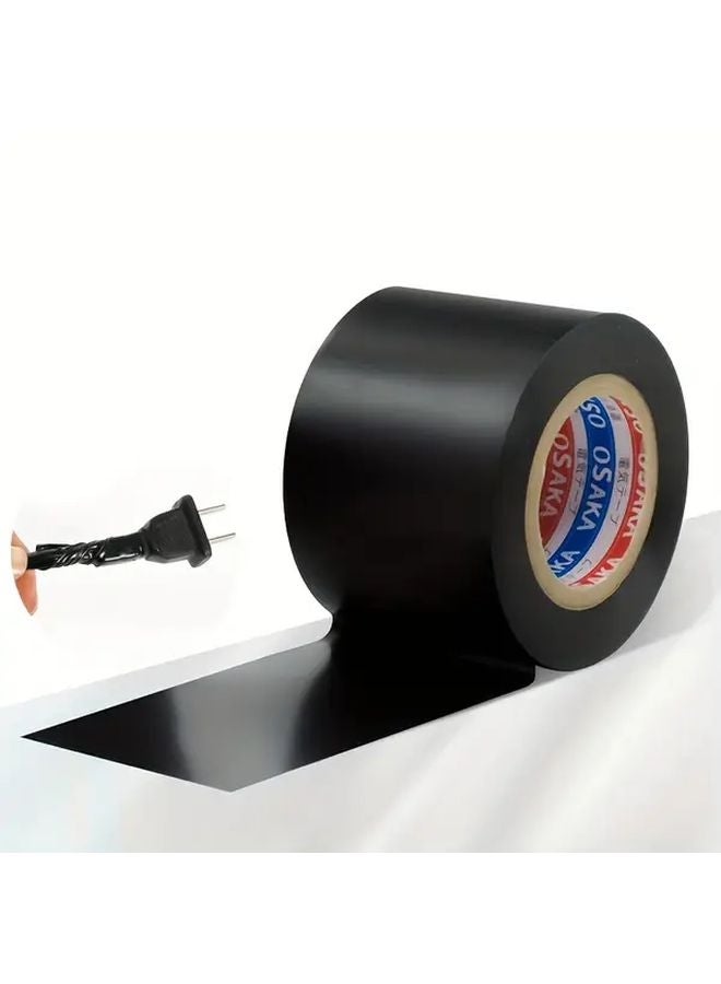 شريط كهربائي عازل من البولي فينيل كلوريد الثقيل 10 م × 1.97 بوصة مقاوم للحرارة العالية - Image 3