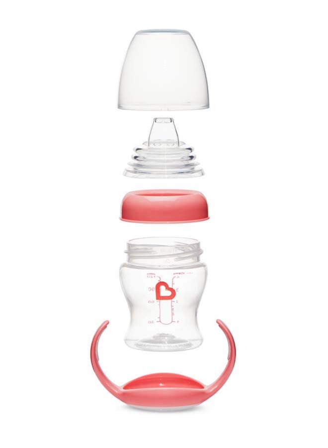 Munchkin Gentle Transition 4oz Trainer Cup – Clear/Pink - Image 3