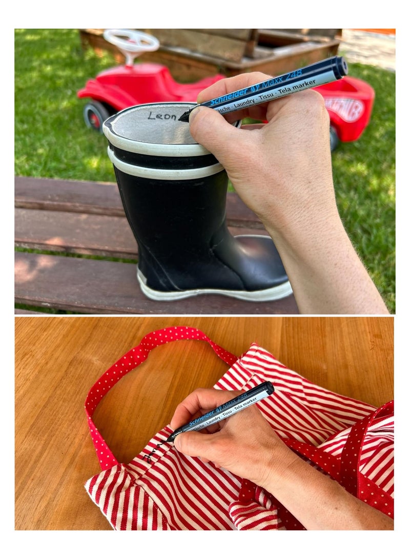 Schneider 1-Piece Maxx 248 Laundry Marker Black - Image 4