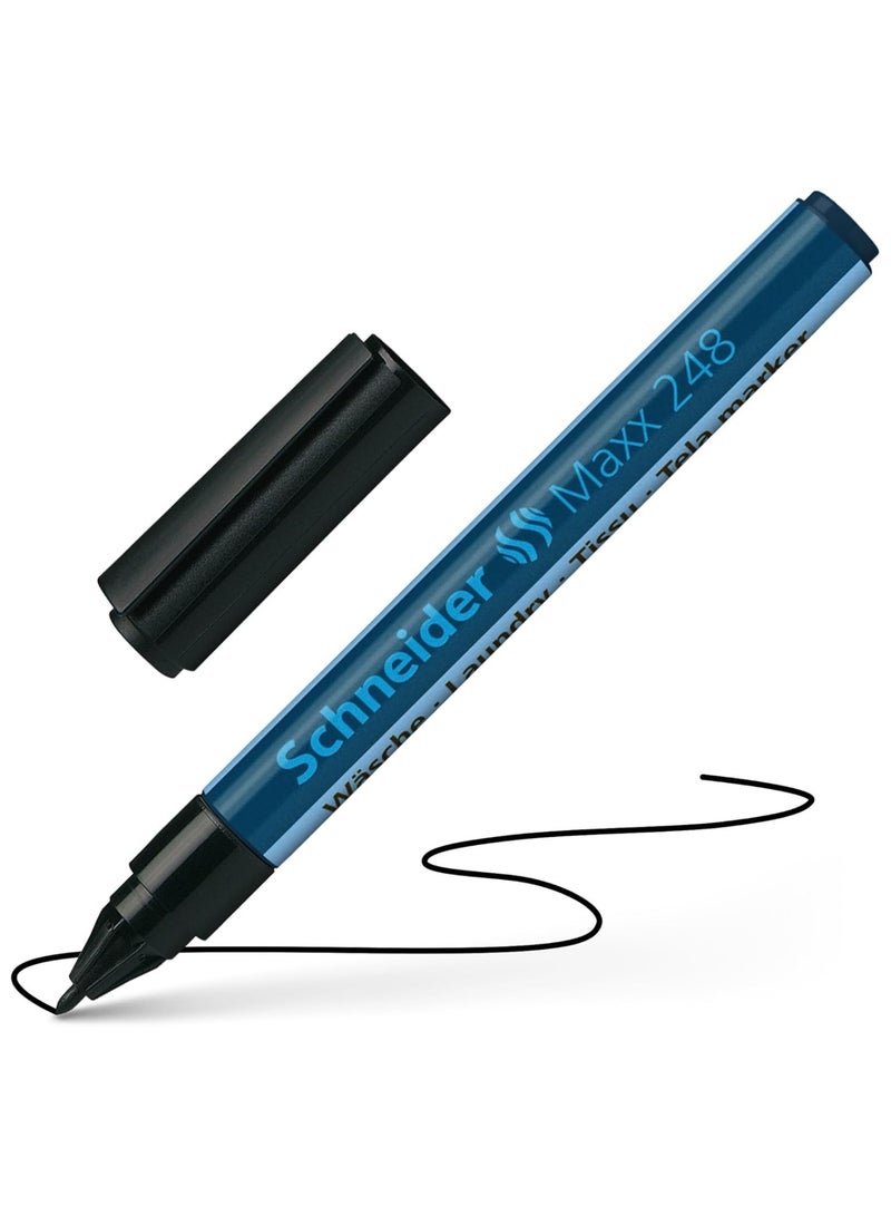 Schneider 1-Piece Maxx 248 Laundry Marker Black - Image 2