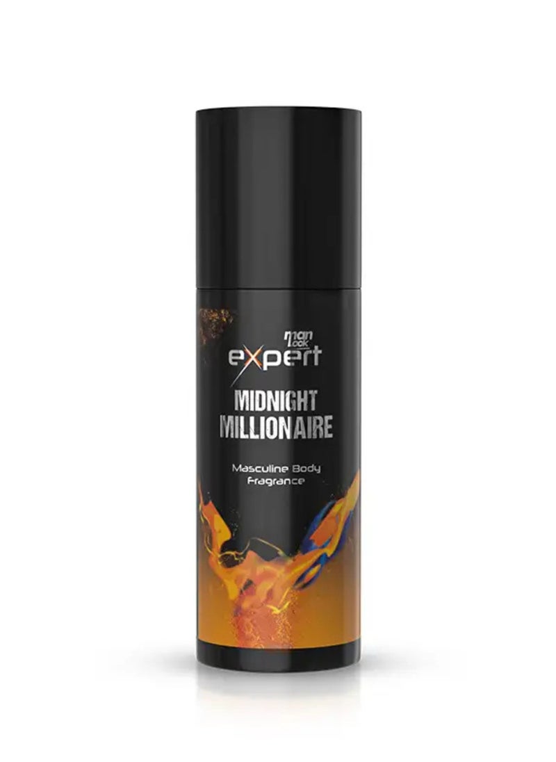 Man Look Expert Man Look Expert Midnight Millionaire masculine body fragrance 150 ml 