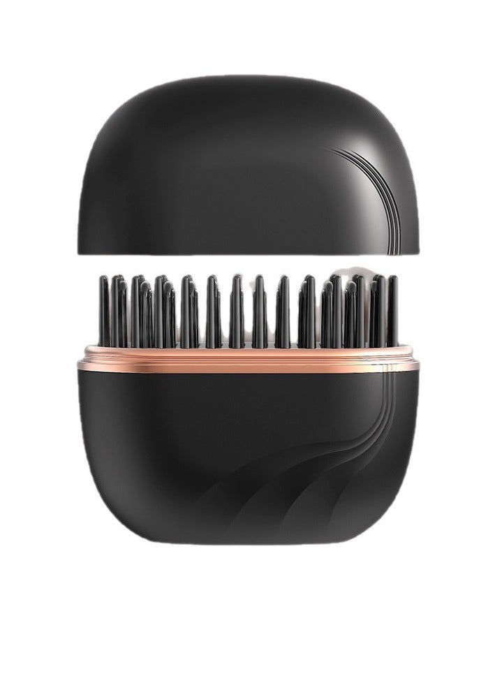 general Portable Cordless Electric Hair Styling Brush USB Rechargeable Hair Straightener Comb Lightweight Wireless for Home Travel Commute - Image 1