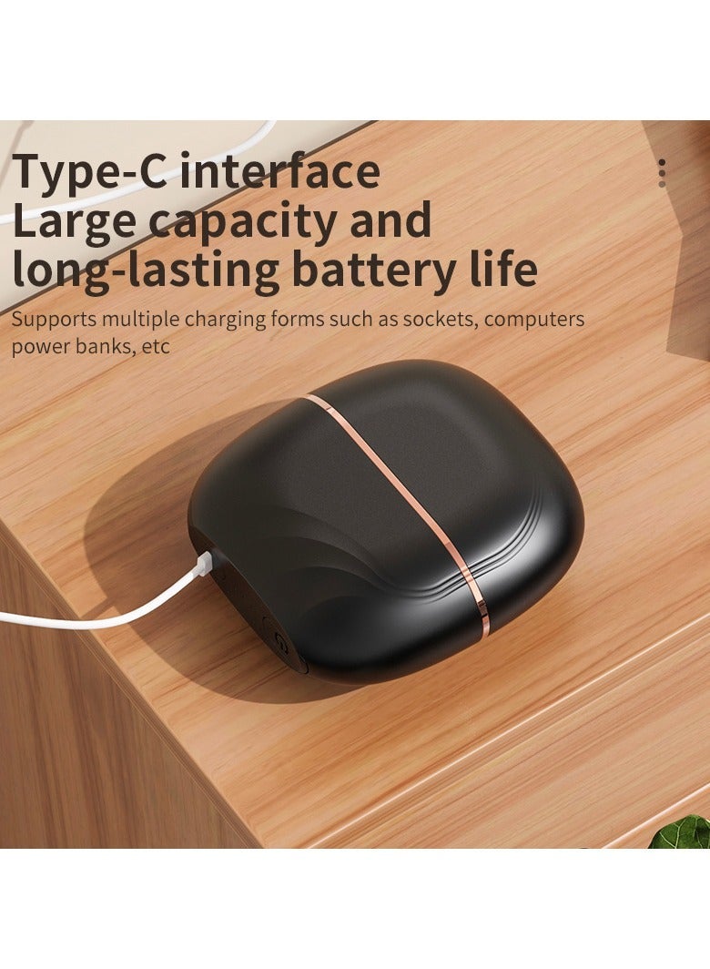 general Portable Cordless Electric Hair Styling Brush USB Rechargeable Hair Straightener Comb Lightweight Wireless for Home Travel Commute - Image 3