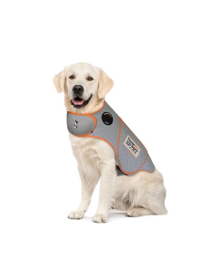 ThunderShirt for Dogs, X Large, Platinum Sport - Dog Anxiety Relief Calming Vest - Image 1