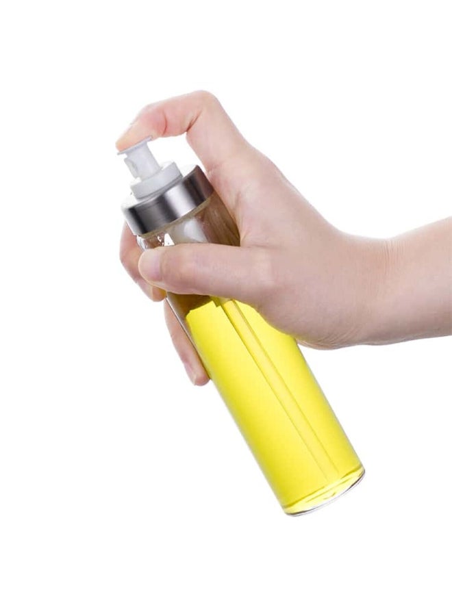 Elemental Kitchen Multi-Purpose Kitchen Oil Mister Bottle Clear and Silver 100ml 79240000 - Image 2