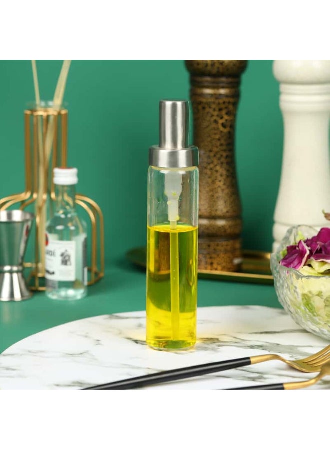 Elemental Kitchen Multi-Purpose Kitchen Oil Mister Bottle Clear and Silver 100ml 79240000 - Image 4