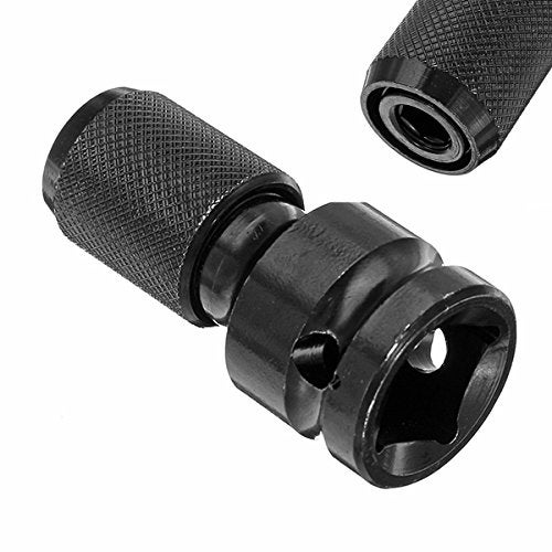 Generic 1/2 Inch Square to Female Telescopic Socket Adapter Drill Chuck Converter Impact Driver  - Image 4