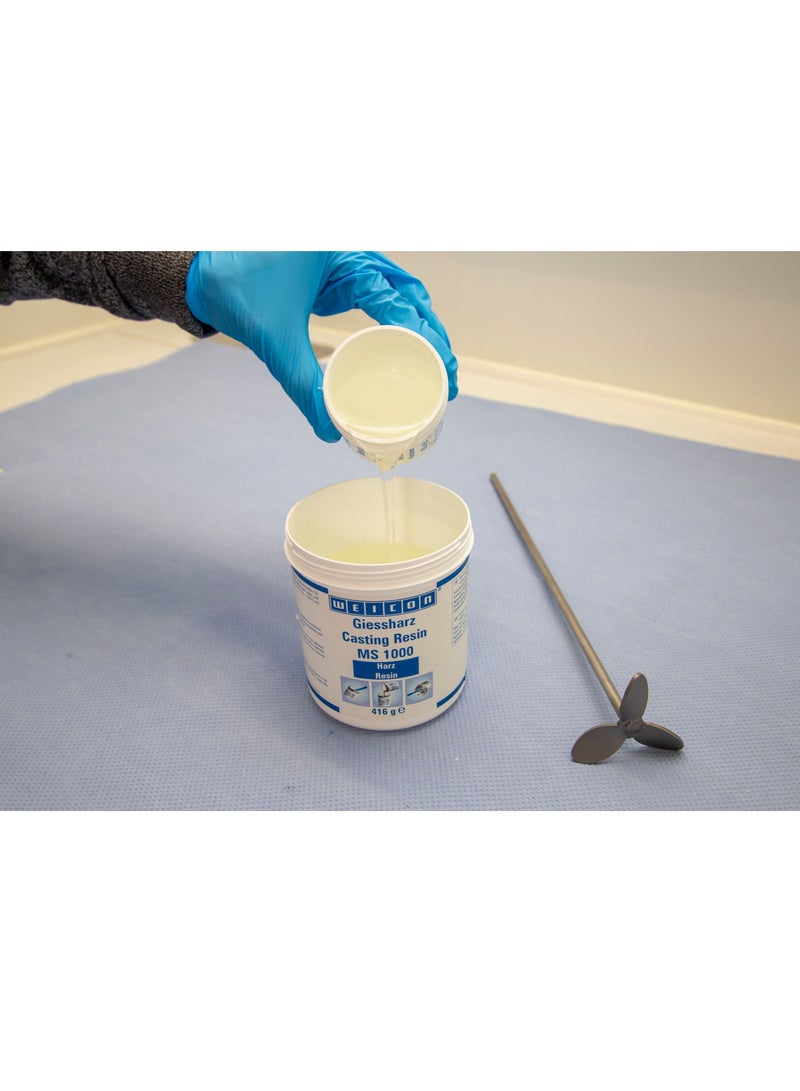 Weicon Casting Resin MS 1000 | 1 kilogram | Transparent | Epoxy Resin For Casting With Hardener - Image 4