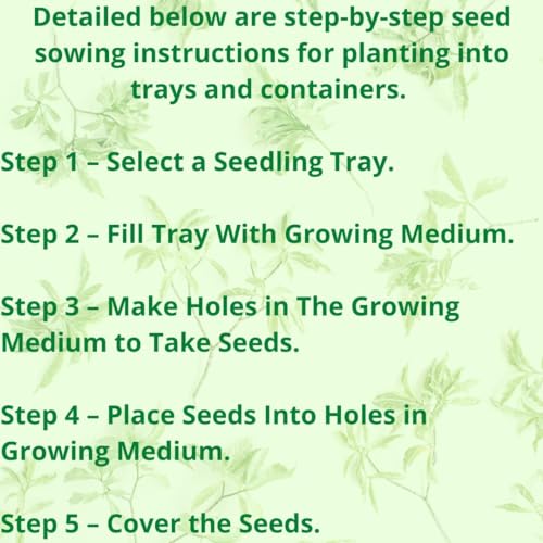 Halsey Germination Seedling Tray - Seedling Trays For Plants, Seed Tray And Plant Tray, Reusable Trays For Garden Plantation, 104 Cavities Tray For Seeding (Pack Of 20), Black - Image 4