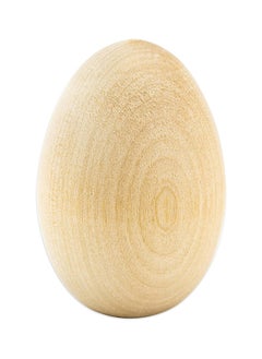 Generic Hygloss Products Wooden Eggs - Unpainted Natural Wood Eggs Great For Easter Crafts - 1-3/4 X 2-1/2 Inches  12 Pack -- 12 Eggs 