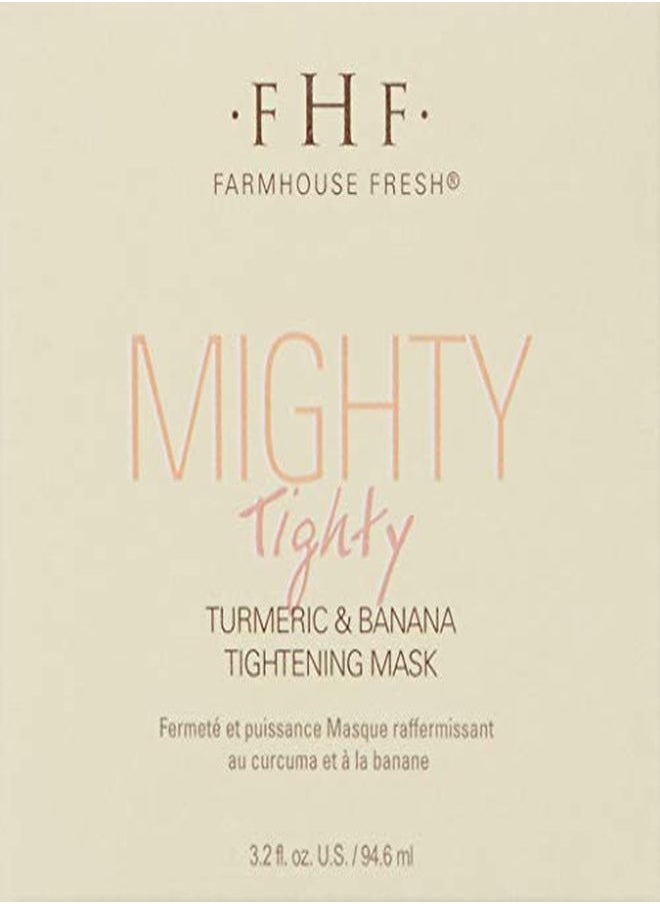 FarmHouse Fresh Mighty Tighty Turmeric & Banana Tightening Mask, 3.2 Fl Oz  - Image 2