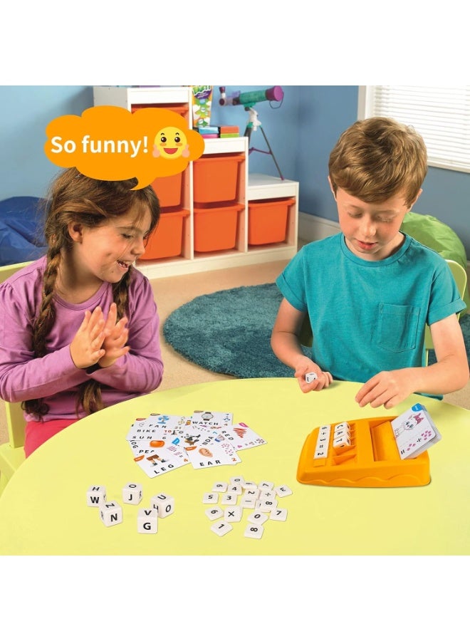 Educational Toys for Kids Ages 3-8, Letter Matching and Spelling Game, Early Learning ABC and Math Toy, Holiday/Birthday Party Gifts for 3 to 8 Year Old Boys and Girls - Image 5