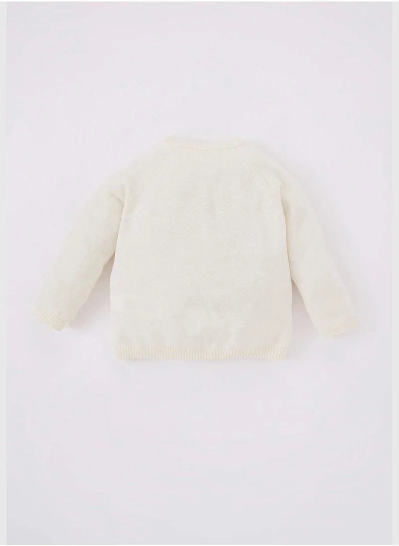 DeFacto BabyGirl Long Sleeve Tricot Cardigan