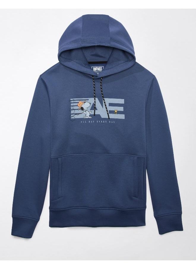 American Eagle 24/7 Graphic Drawstring Pullover Hoodie  - Image 1