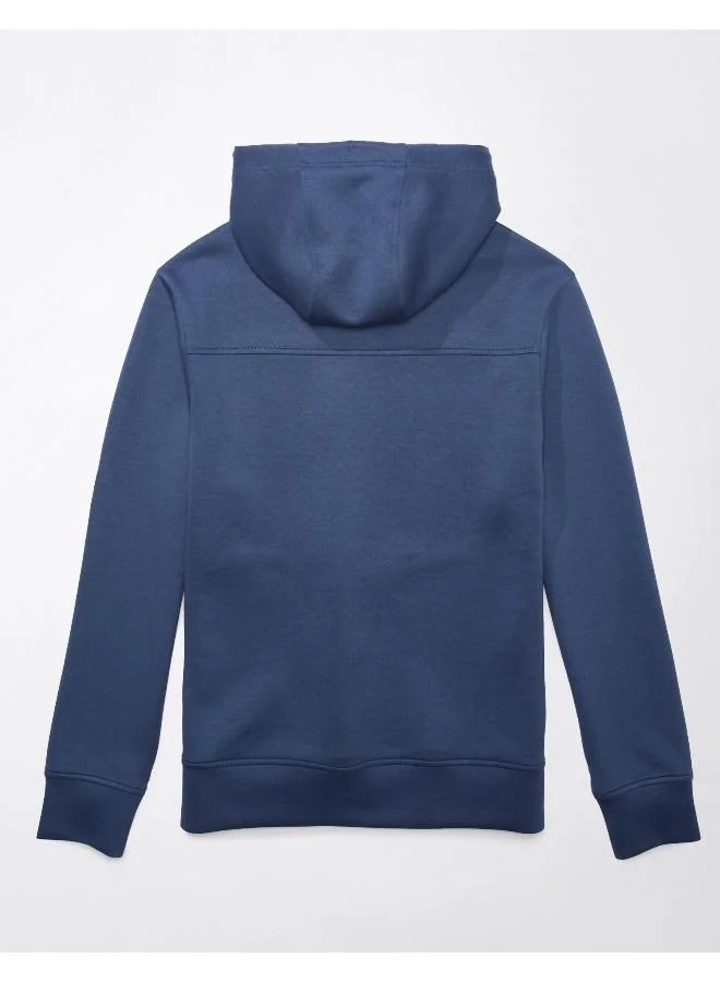 American Eagle 24/7 Graphic Drawstring Pullover Hoodie