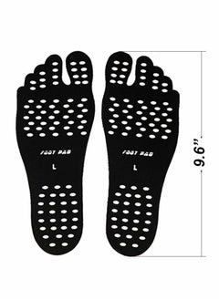 Y&D Beach Foot Pads Barefoot Adhesive Invisible Shoes Stick on Pad Stickers Soles Anti-Slip Waterproof Silicone Unisex Footing for Surfing Yoga Swimming 6 Pack  - Image 2