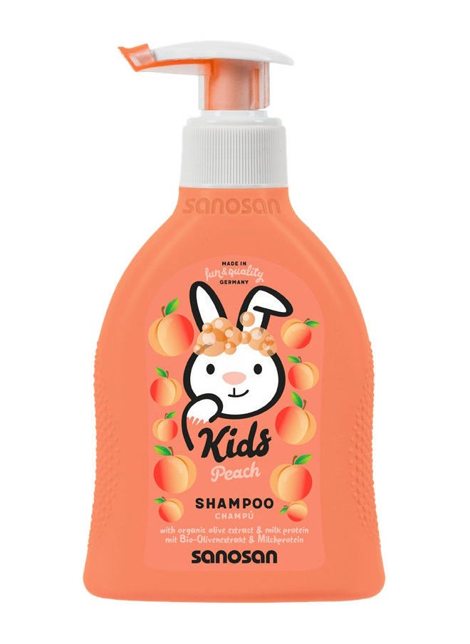 sanosan Kids Shampoo Peach (SLS Free) 200ml 