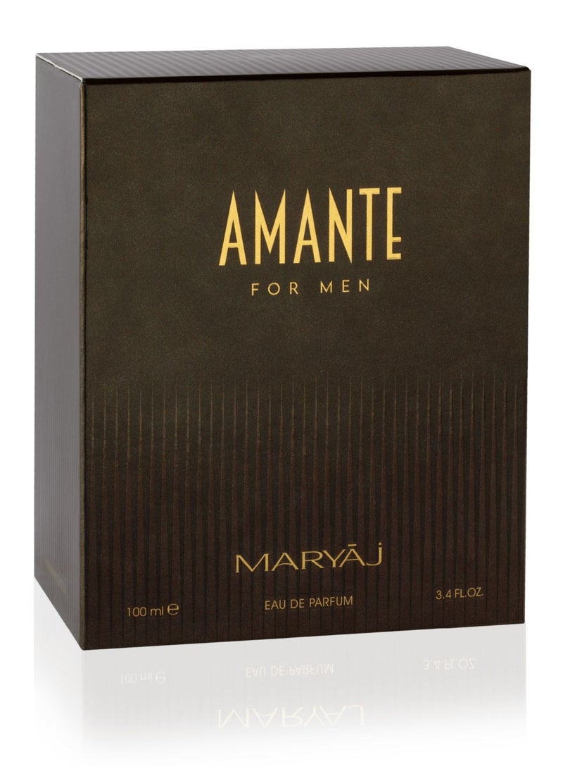 AMANTE Eau De Parfum For Men, 100 ml