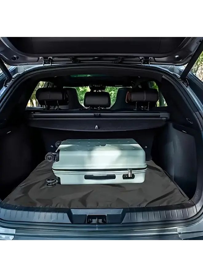 Large Capacity Car Trunk Protector Non Slip Honeycomb Mat Pet Travel Organizer Easy Clean - Image 3