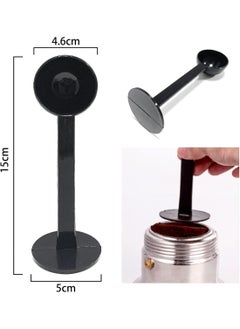 Generic Coffee Scoop & Tamper, 2 in 1 Multifunctional Coffee Tamper with 10g Measuring Spoon, Coffee Tamping Tool for Barista Coffee Bean Press Coffee Grind Pressing (Black)  - Image 3