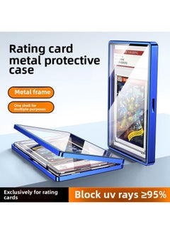 Generic Suitable For Psa Rating Card Bgs Rating Card Game Card Star Card Special Protective Cover Explosives-Color:Blue-Applicable Models:Psa/cgc [universal Thick Card 130bt] Magnetic Model  - Image 2