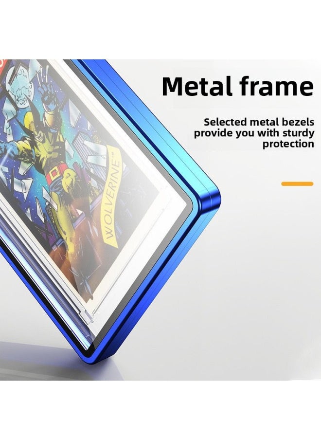 Generic - Suitable For Psa Rating Card Bgs Rating Card Game Card Star Card Special Protective Cover Explosives-Color:Blue-Applicable Models:Psa/cgc [universal Thick Card 130bt] Magnetic Model - Image 1