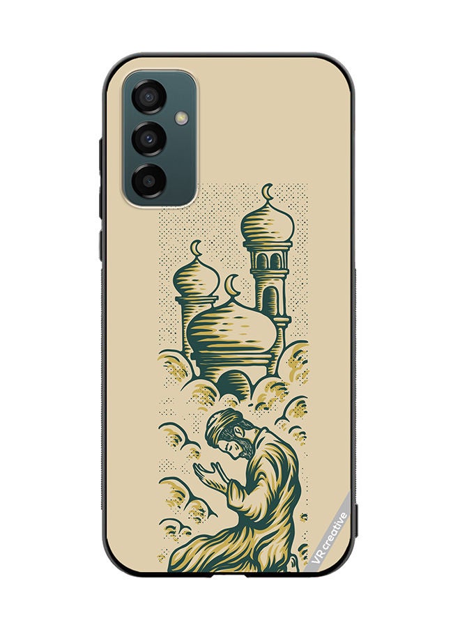 VR CREATIVE Protective Case Cover For Samsung Galaxy M23 Prayer Design Multicolour - Image 1