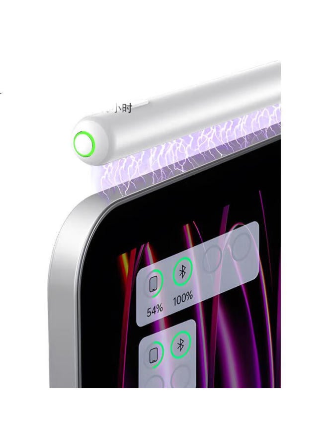 Smorss Ipad Capacitive Pen Apple Tablet Pen Apple Pencil 2Nd Generation Pen [Magnetic Dual Charging] Universal Pro/Air/Mini Tablet Multi-Function Shortcut Key Touch Pen - Image 1