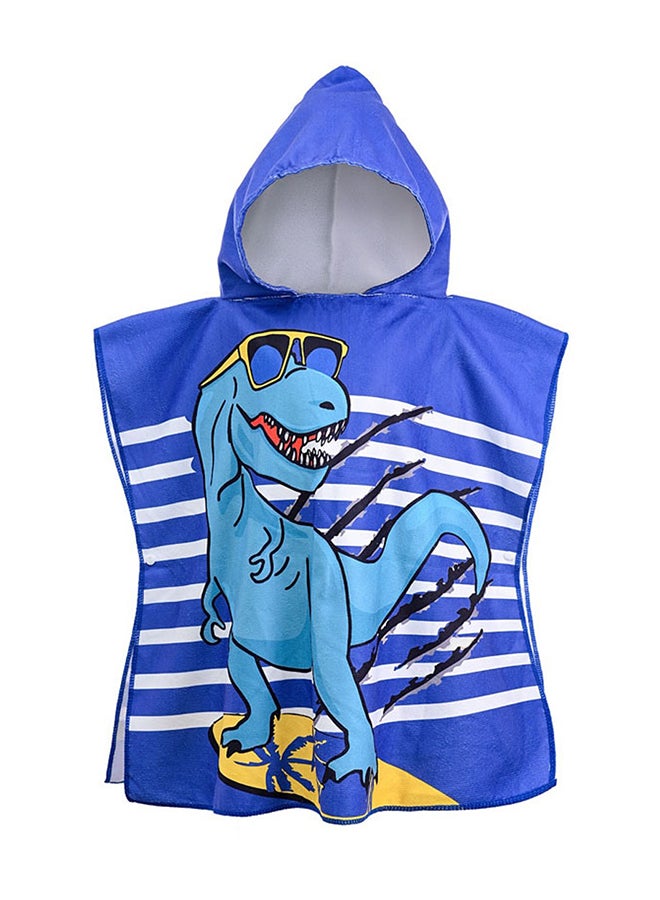 STAR BABiES Delightful Hooded Towel - Blue - Image 1