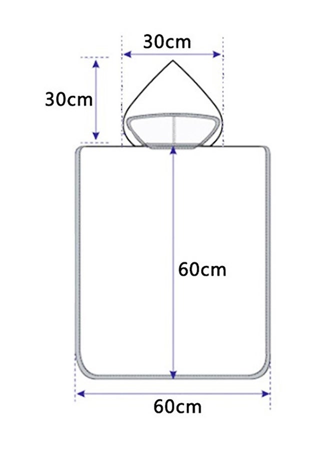 STAR BABiES Delightful Hooded Towel - Blue - Image 3