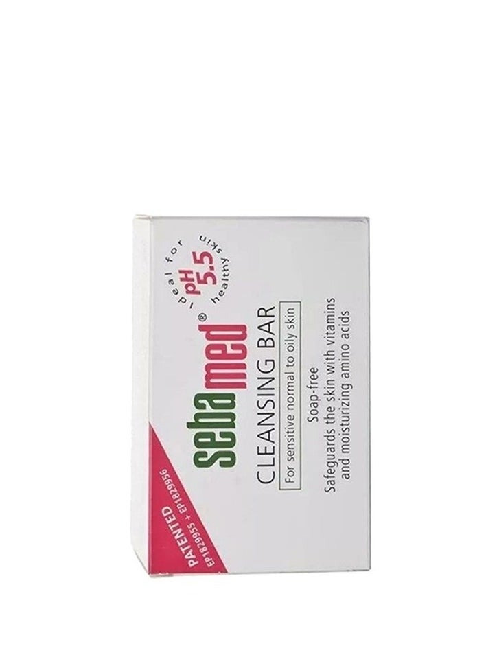 Moisturizing Cleansing Bar Soap with Vitamin and Amono Acid pH5.5 for Normal Sensitive Oily Skin 150gram