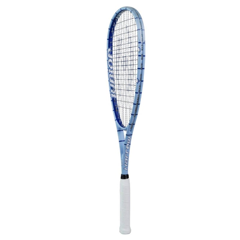 Harrow Junior Squash Racquet (Carolina/Royal Blue) - Image 2