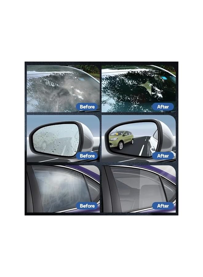 promass Glass Cleaning Board, 2 pack Upgrade Windshield Hydrophobic Glass Coating for Windshield, Automobile Windshield Rain Cleaner Automotive Windows Cleaning for Improves Clarity and Visibility - Image 5