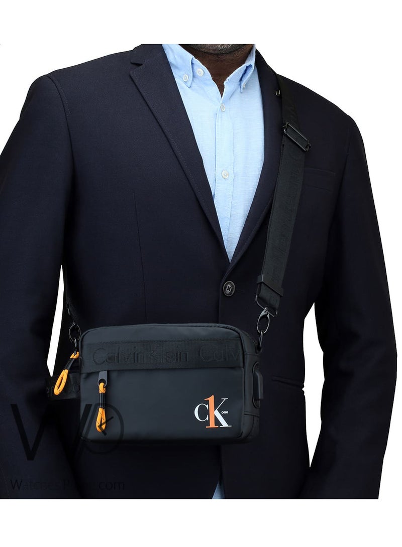 Calvin Klein Jeans Calvin Klein One Black Crossbody Handbag - Image 2