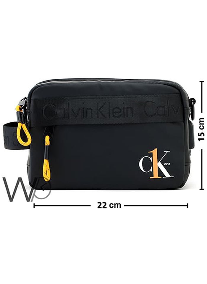 Calvin Klein Jeans Calvin Klein One Black Crossbody Handbag - Image 3