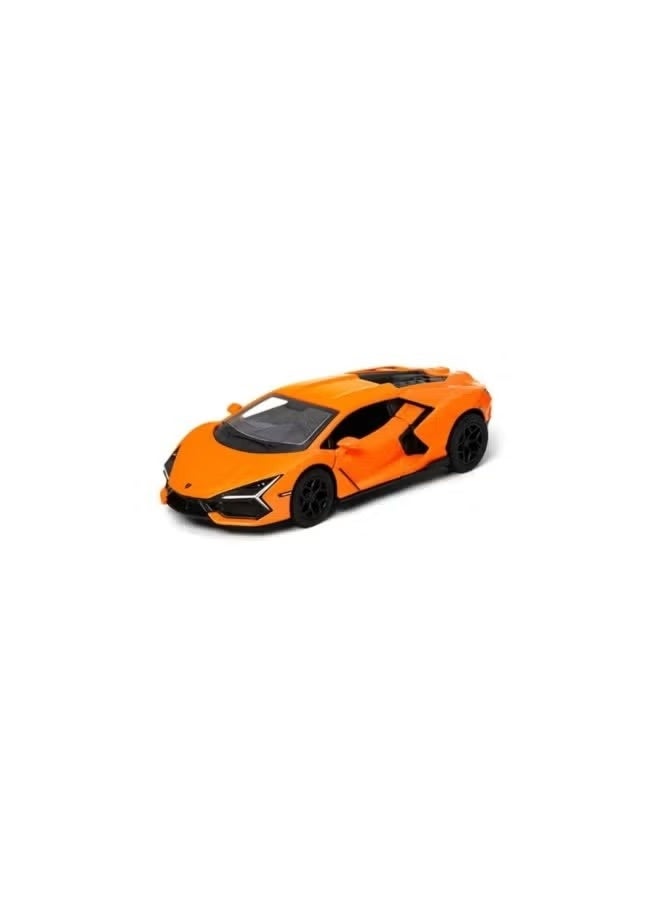 Kinsmart Lamborghini Revuelto 1:38 Scale Die-Cast Model Car Pull-Back Action Metal Toy Car with Openable Doors for Kids & Collectors - Image 3