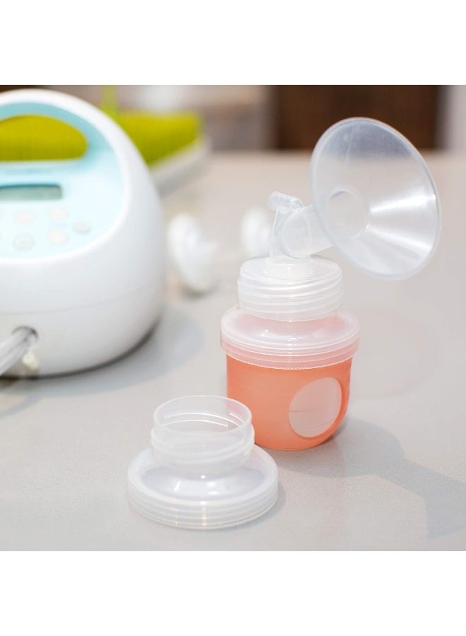 Boon Nursh Pump Adapter, Wide Neck Bottles, White - Image 5